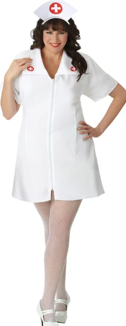 Shop Adult Hospital Honey Nurse Costume - Plus Size Women Sexy