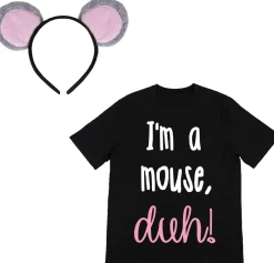Party City Adult I'M A Mouse Costume Accessory Kit|Women Funny