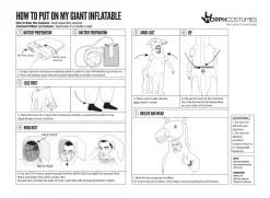 Discount Adult Inflatable Alien Pick-Me-Up Costume Men Funny