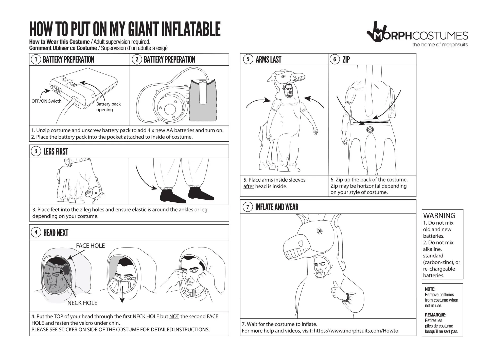 Discount Adult Inflatable Alien Pick-Me-Up Costume Men Funny