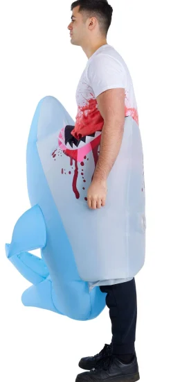 Party City Adult Inflatable Man-Eating Shark Costume|Women Funny