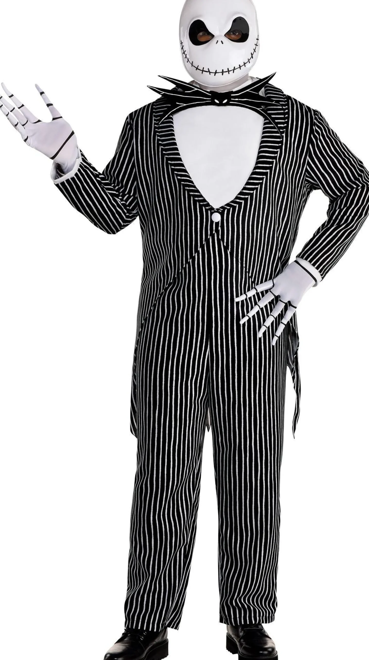 Cheap Adult Jack Skellington Plus Size Deluxe Costume - Disney The Nightmare Before Christmas Plus Size Costumes