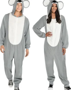 Store Adult Koala One Piece Zipster Costume Couples' Costumes