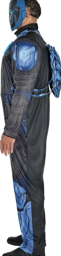 Clearance Adult Light-Up Blue Beetle Plus Size Costume - Blue Beetle Movie Men Superhero