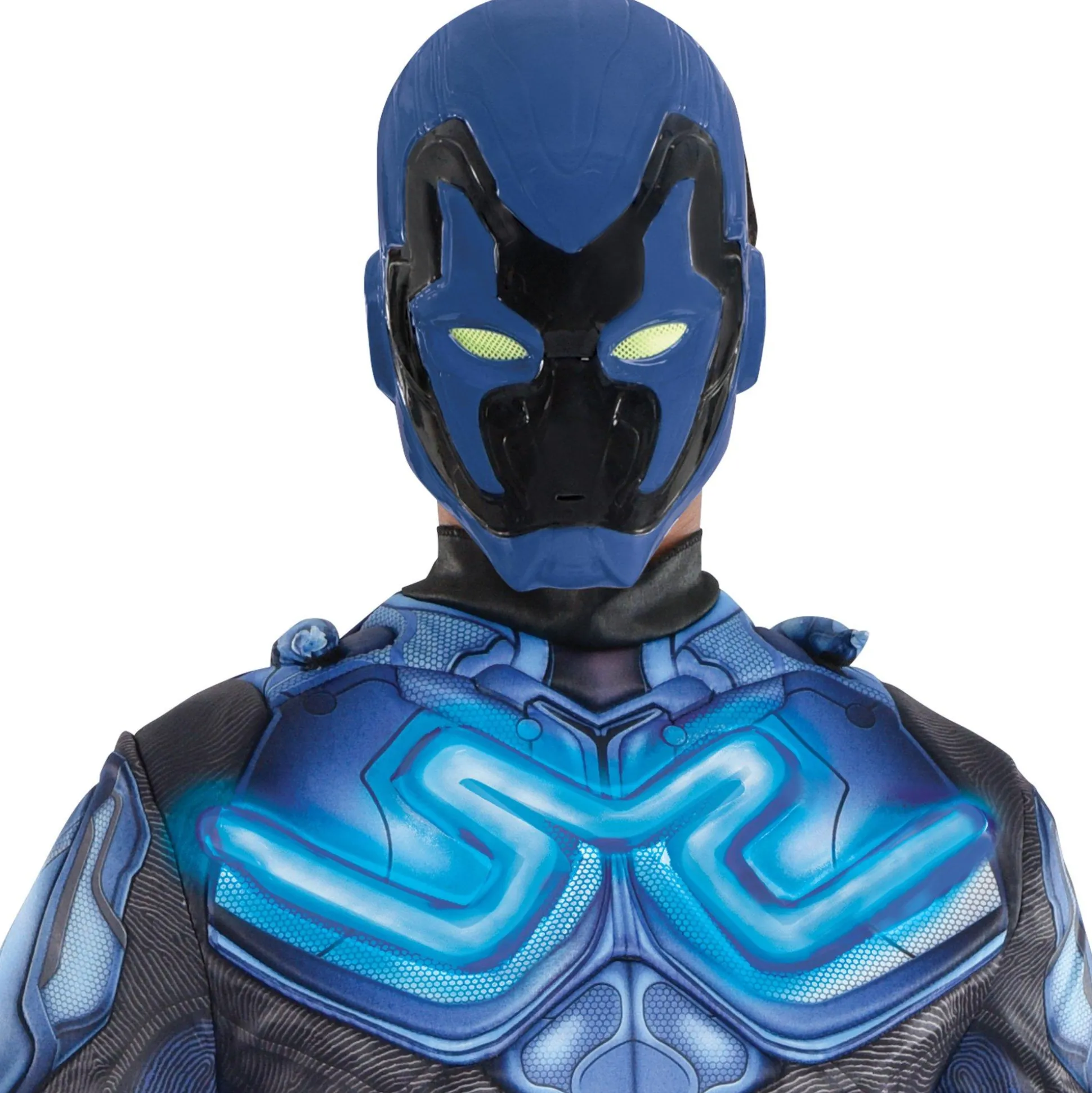 Party City Adult Light-Up Blue Beetle Costume - Dc Blue Beetle Movie|Men Superhero
