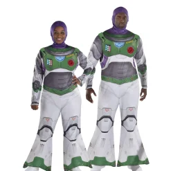 Sale Adult Light-Up Buzz Lightyear Space Ranger Alpha Plus Size Costume - Lightyear Couples' Costumes