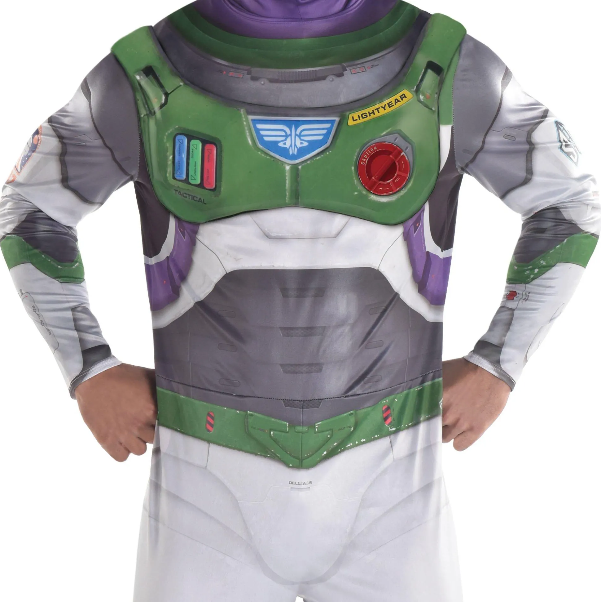Party City Adult Light-Up Buzz Lightyear Space Ranger Alpha Costume - Lightyear|Women Disney