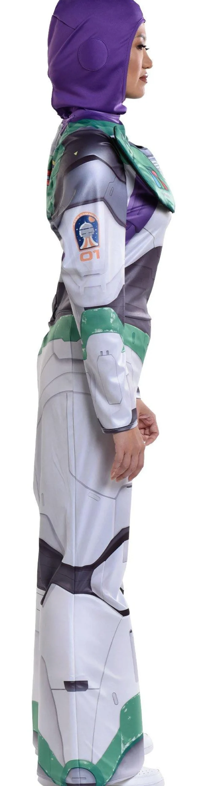 Party City Adult Light-Up Buzz Lightyear Space Ranger Alpha Costume - Lightyear|Women Disney