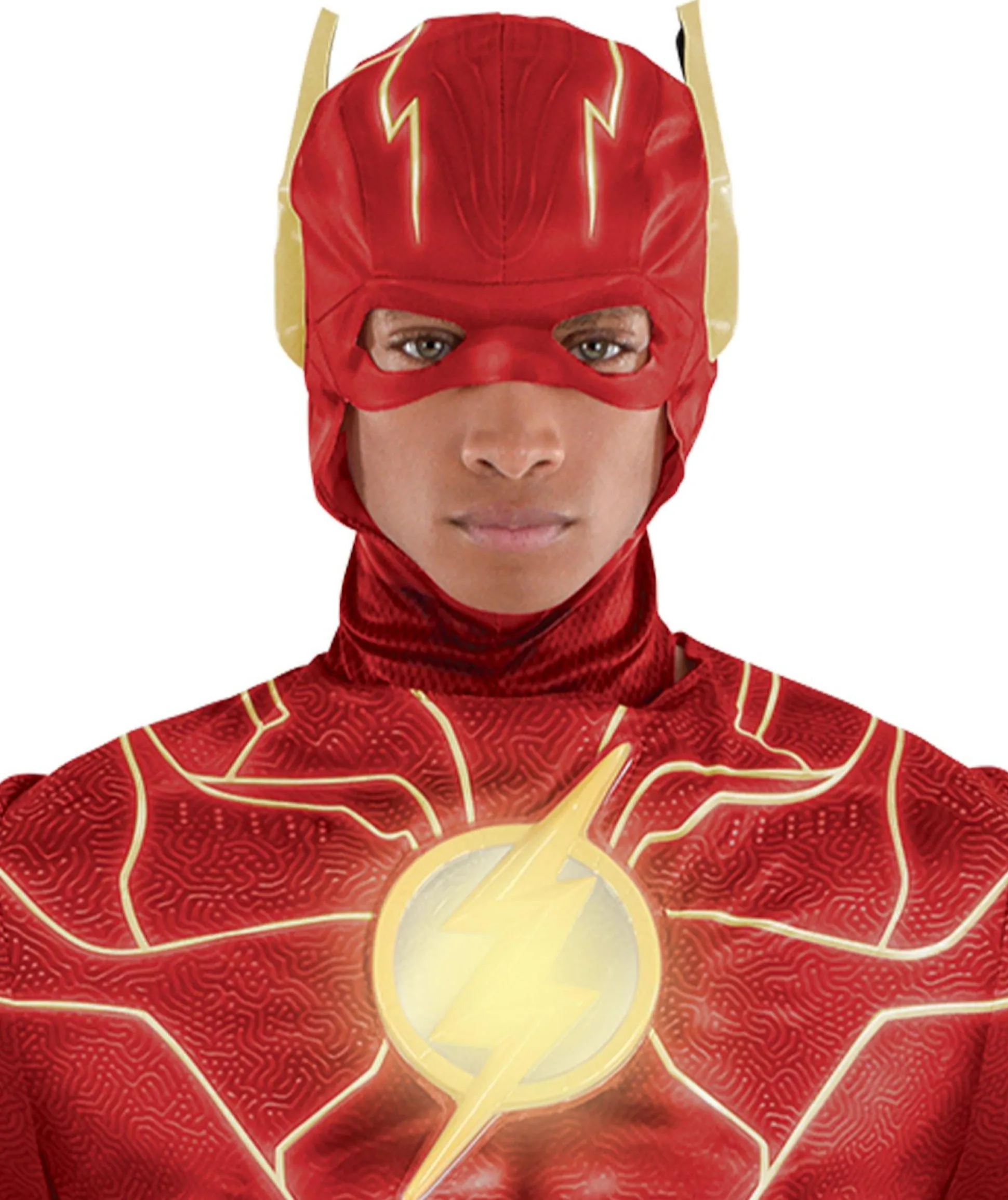 Flash Sale Adult Light-Up The Flash Costume - Dc Men Superhero
