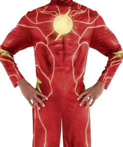 Flash Sale Adult Light-Up The Flash Costume - Dc Men Superhero