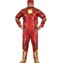 Cheap Adult Light-Up The Flash Plus Size Costume - Dc Plus Size Costumes