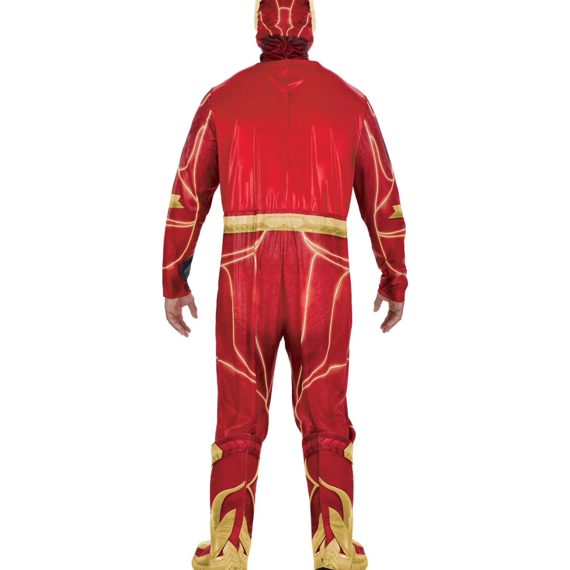Cheap Adult Light-Up The Flash Plus Size Costume - Dc Men Superhero