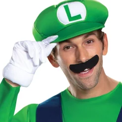 Outlet Adult Luigi Costume - Super Mario Brothers Plus Size Costumes