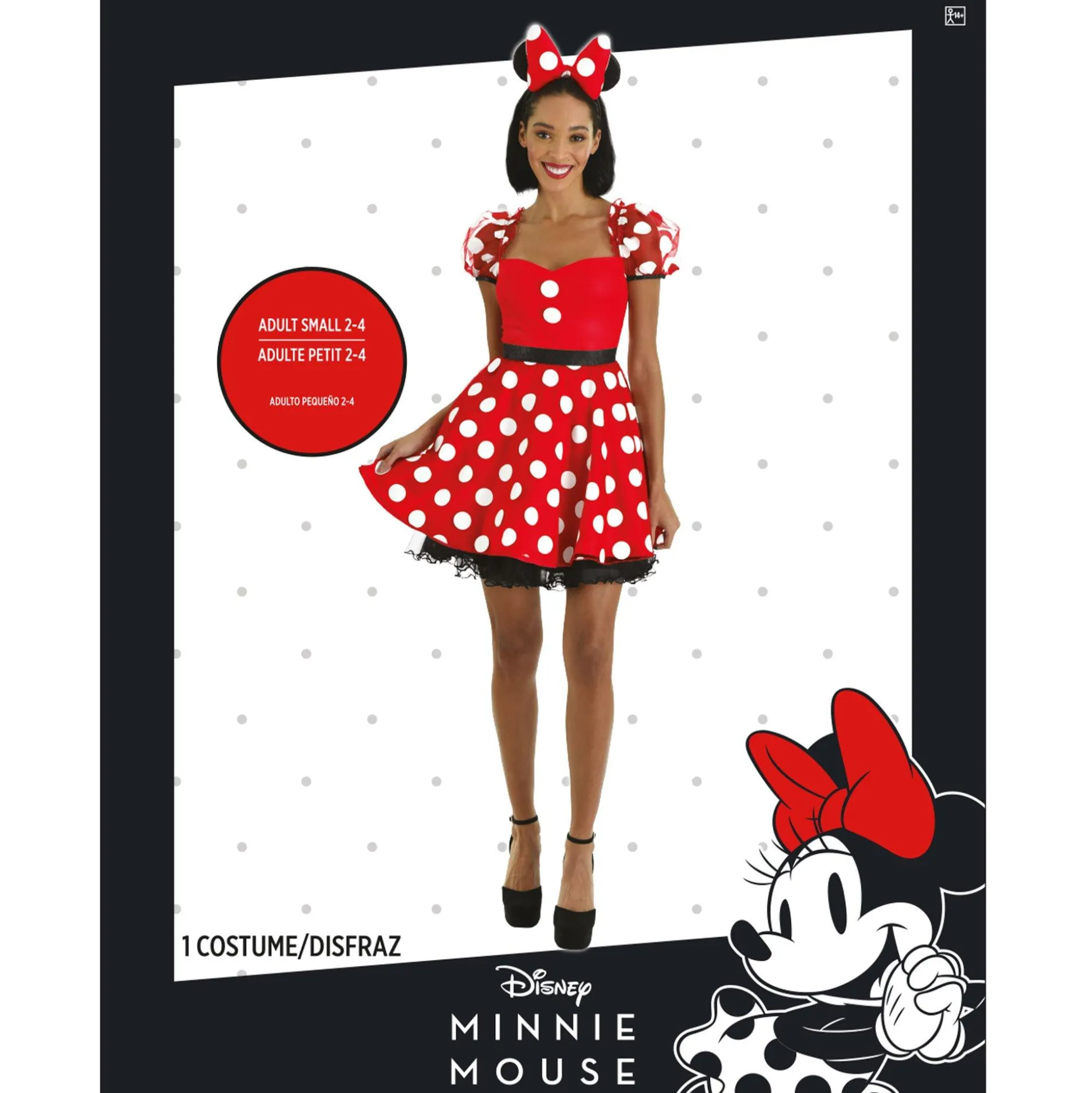 Party City Adult Minnie Mouse Costume - Disney|Women Disney