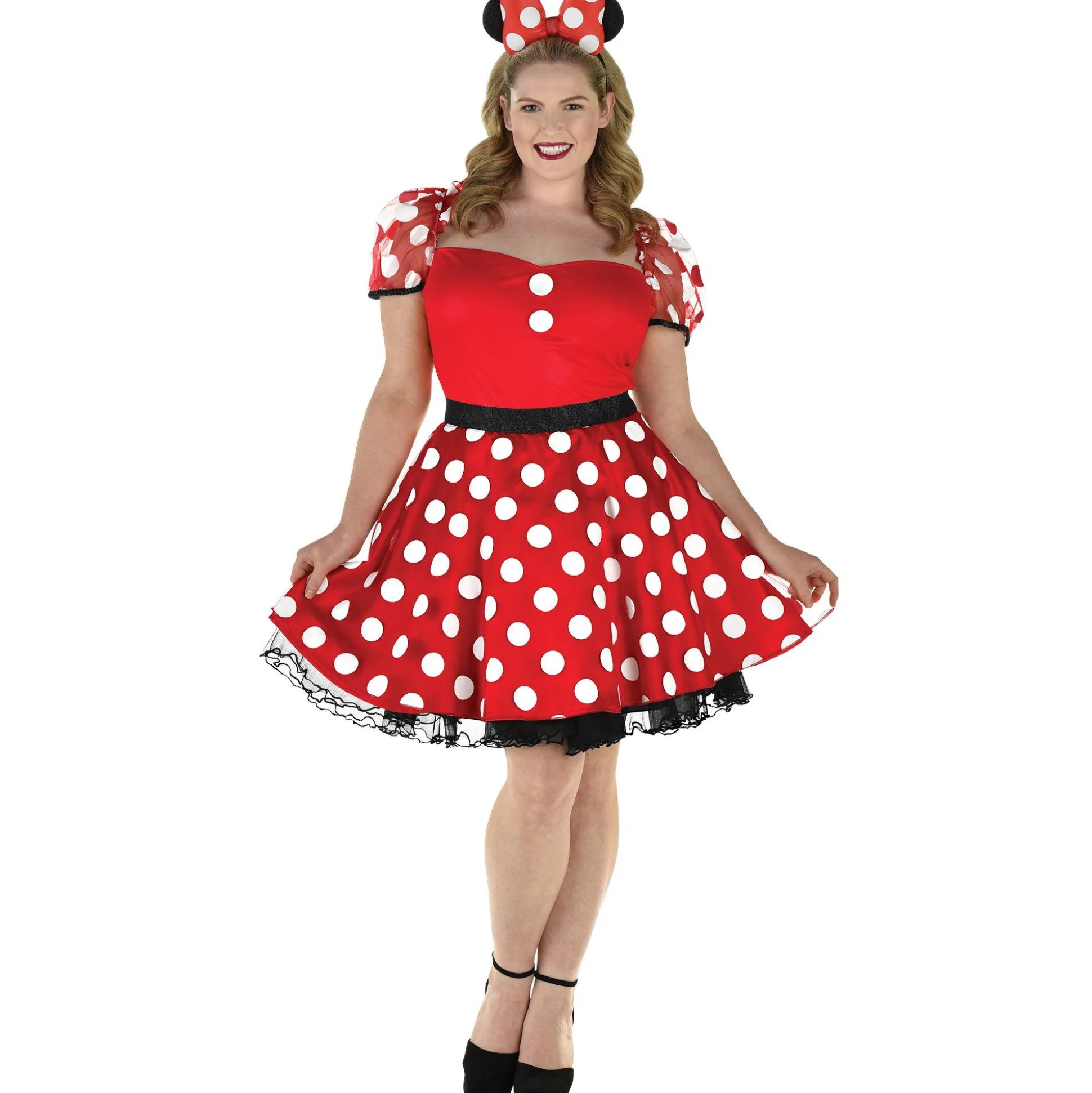 Party City Adult Minnie Mouse Plus Size Costume - Disney|Women Disney