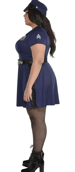 Discount Adult Miranda Rights Cop Costume - Plus Size Plus Size Costumes