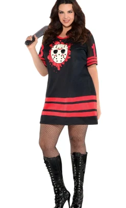 Discount Adult Miss Voorhees Costume Plus Size - Friday The 13Th Plus Size Costumes