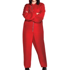 Clearance Adult Money Heist Costume Plus Size Plus Size Costumes