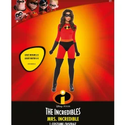 Discount Adult Mrs. Incredible Deluxe Costume - The Incredibles Women Superhero