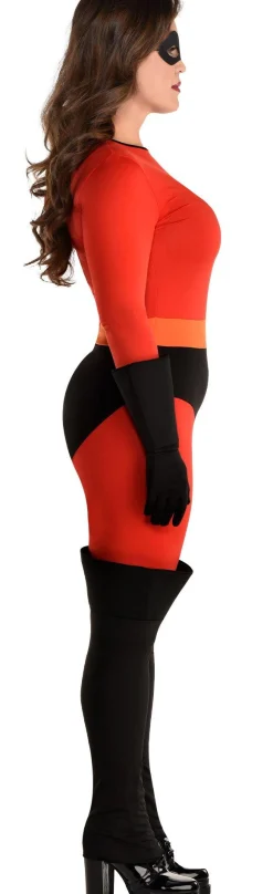 Party City Adult Mrs. Incredible Deluxe Costume - The Incredibles|Women Disney
