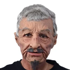 Cheap Adult Old Man Jacques Latex Mask - Zagone Studios Scary