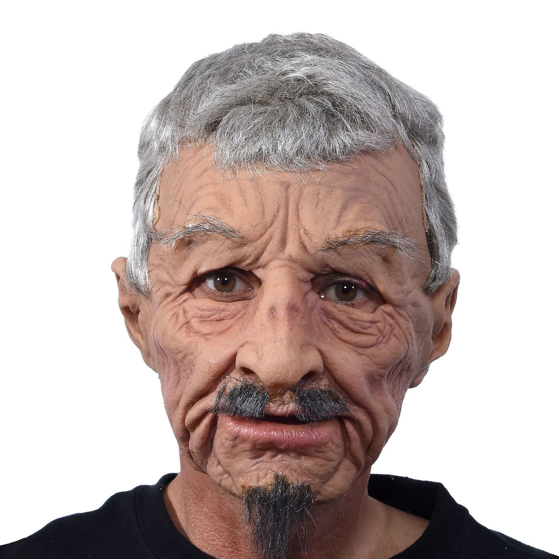 Cheap Adult Old Man Jacques Latex Mask - Zagone Studios Scary