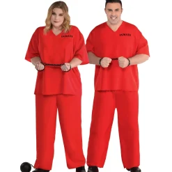Discount Adult Orange Prisoner Plus Size Costume Plus Size Costumes