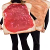 Party City Adult Peanut Butter & Jelly Costume Classic|Women Funny