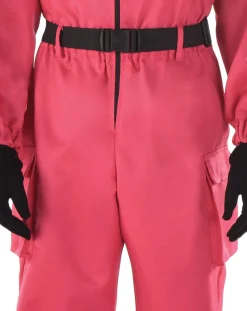 Party City Adult Pink Soldier Guard Costume - Netflix Squid Game| Couples' Costumes