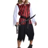 Cheap Adult Pirate Marauder Costume Men Pirate