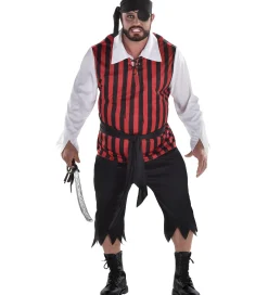 Discount Adult Pirate Marauder Plus Size Costume Plus Size Costumes