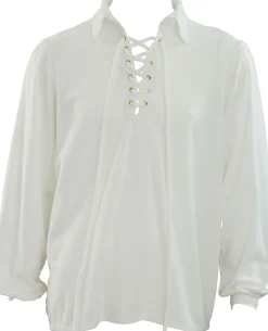 Flash Sale Adult Pirate Shirt Men Pirate