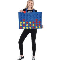 Cheap Adult Playable Connect Four Costume Men Funny