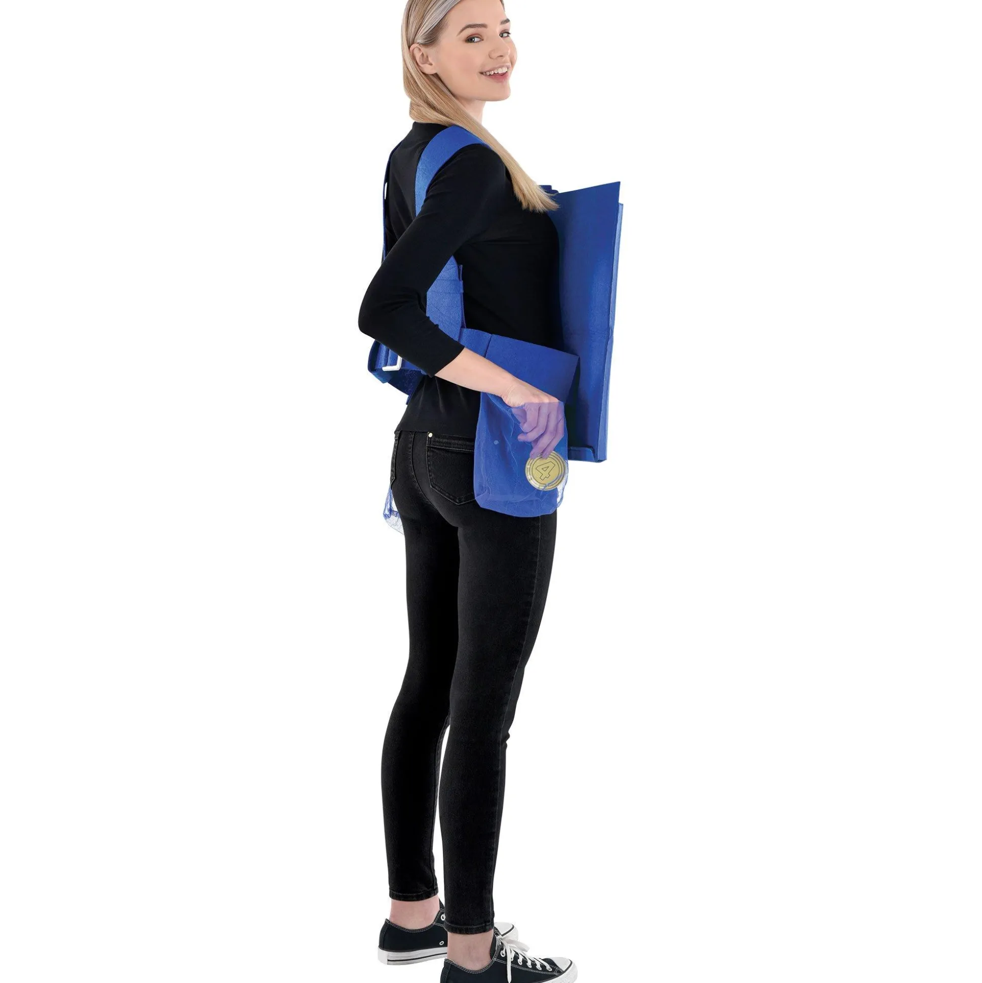 Cheap Adult Playable Connect Four Costume Men Funny