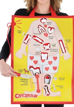 Party City Adult Playable Operation Costume|Men Funny