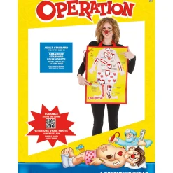 Party City Adult Playable Operation Costume|Women Funny