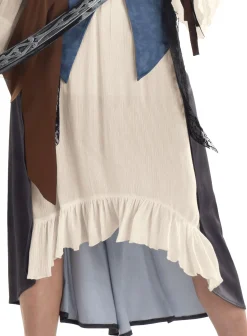 Party City Adult Posh Pirate Costume|Women Pirate