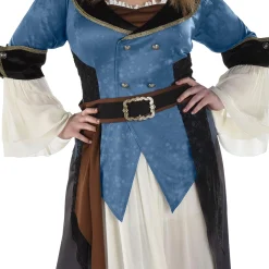 Party City Adult Posh Pirate Plus Size Costume|Women Pirate