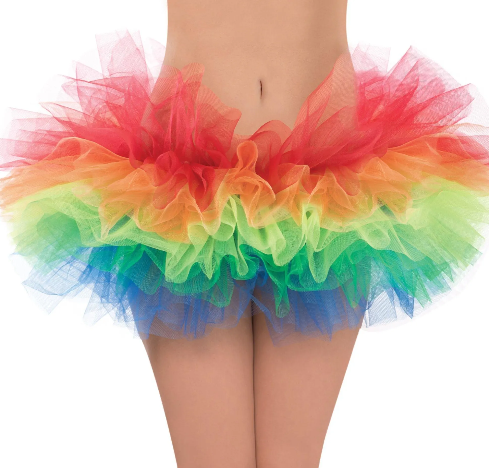 Shop Adult Rainbow Organza Tutu Tutus, Skirts