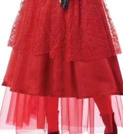 Party City Adult Red Bride From Hell Costume|Women Scary