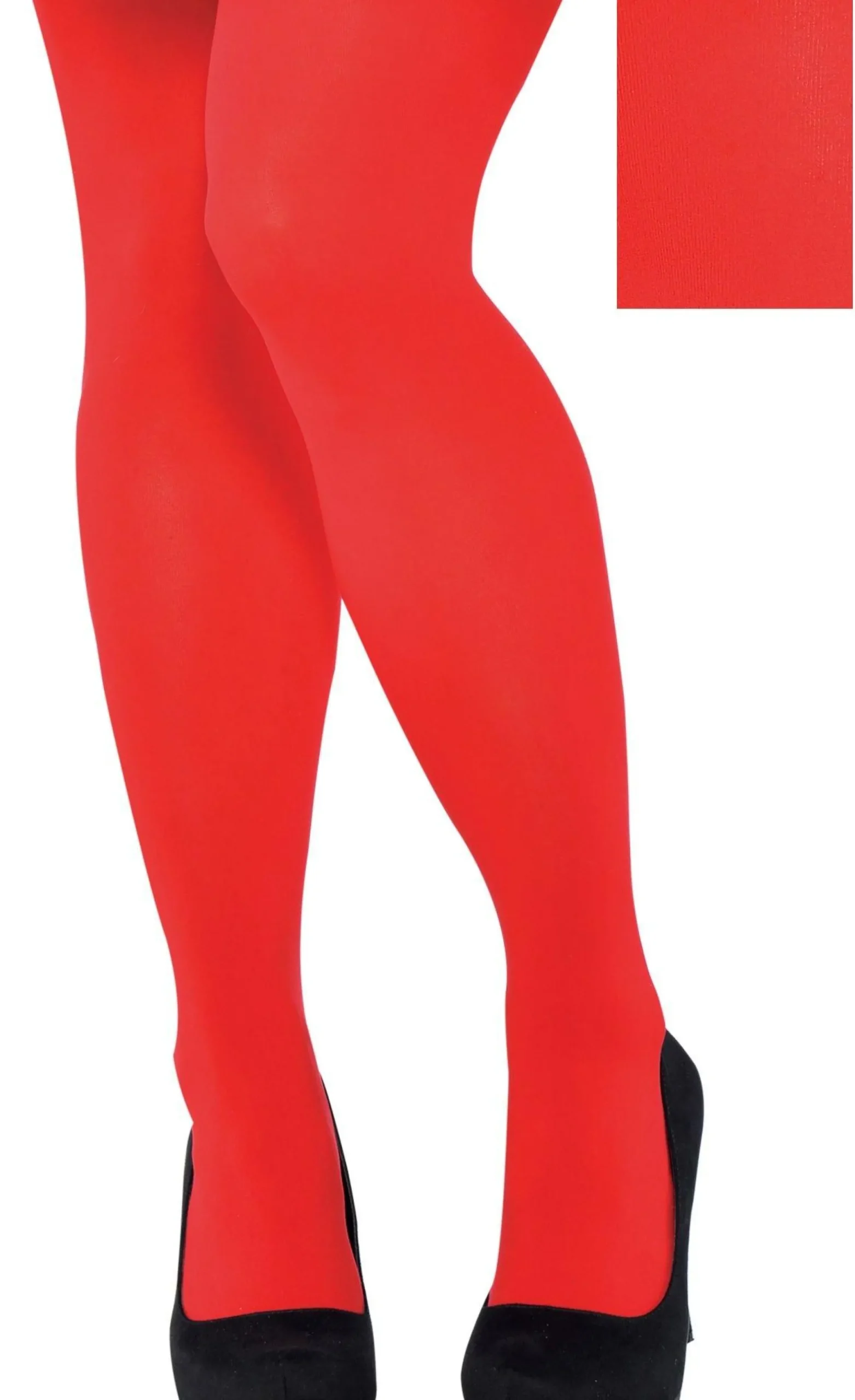New Adult Red Tights Plus Size Tights