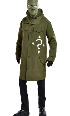Cheap Adult Riddler Costume - The Batman Men Superhero