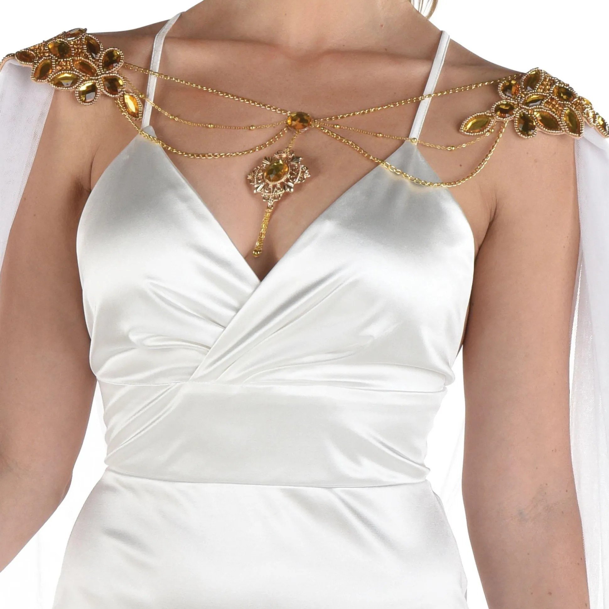 Fashion Adult Roman Queen Tulle Cape Capes, Robes