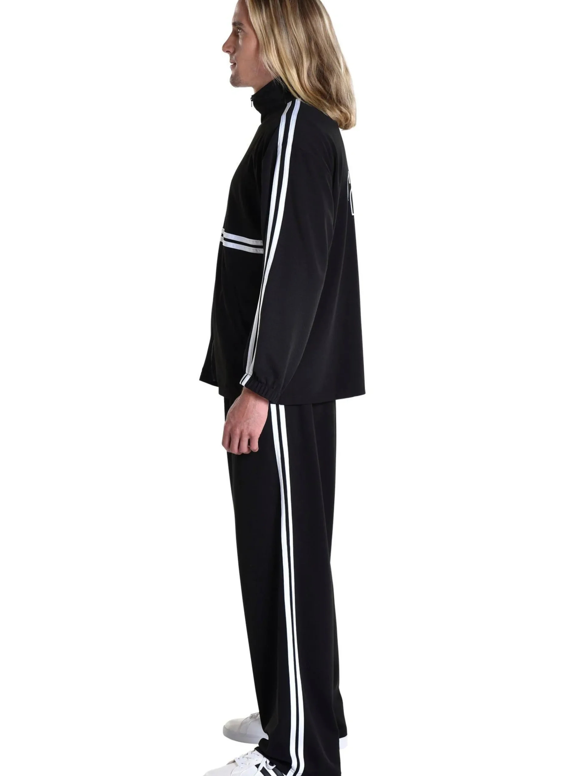 Fashion Adult 80S Tracksuit Dj Costume Men Decades