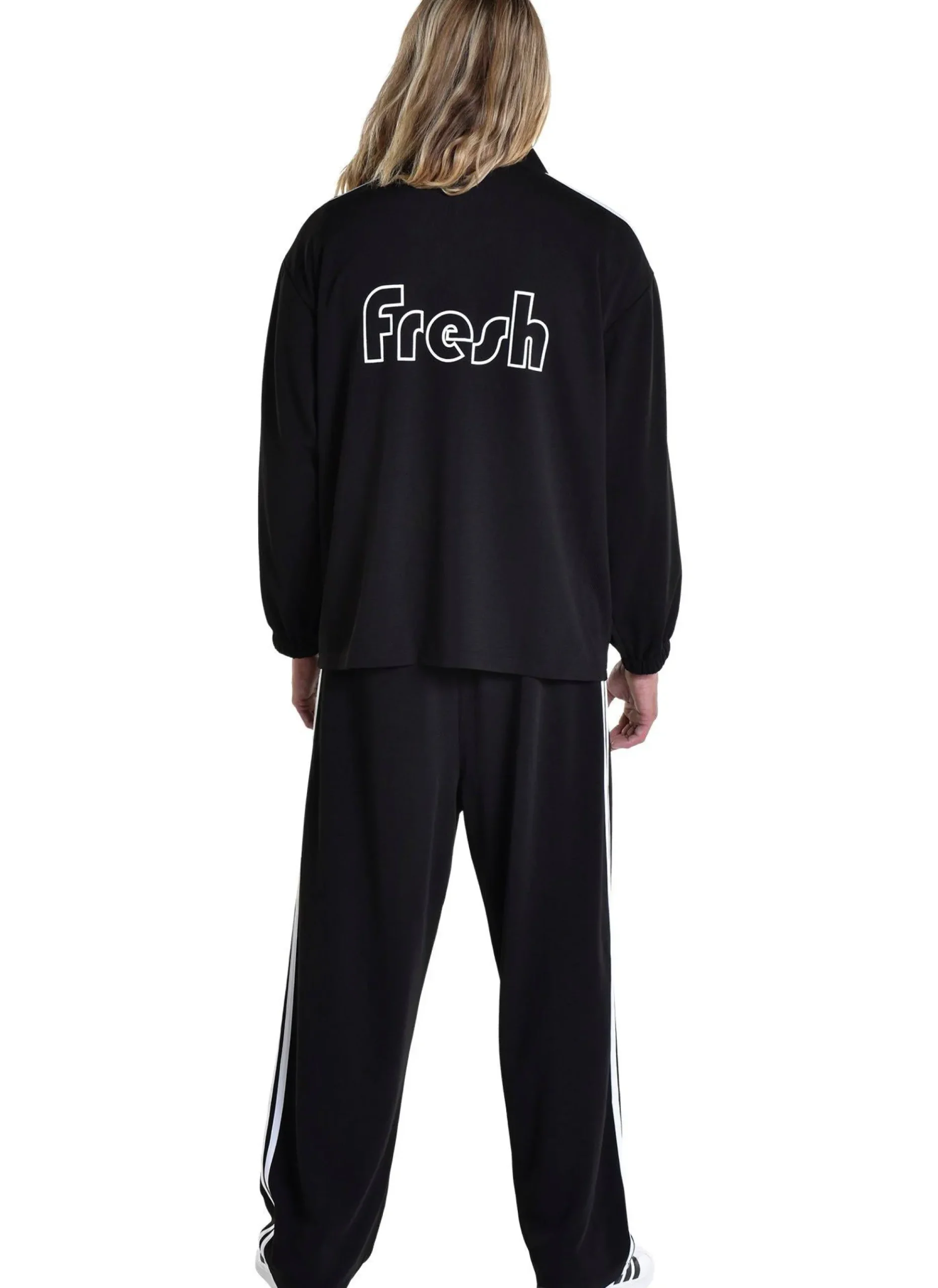 Fashion Adult 80S Tracksuit Dj Costume Men Decades