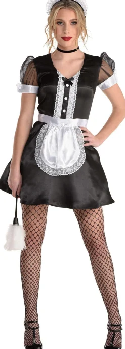 Cheap Adult Sassy Maid Costume Women Sexy
