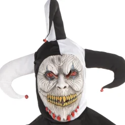Discount Adult Sinister Jester Costume Men Scary