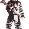 Outlet Adult Sinister Jester Costume Plus Size Men Scary