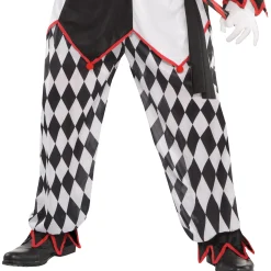 Fashion Adult Sinister Jester Costume Plus Size Plus Size Costumes