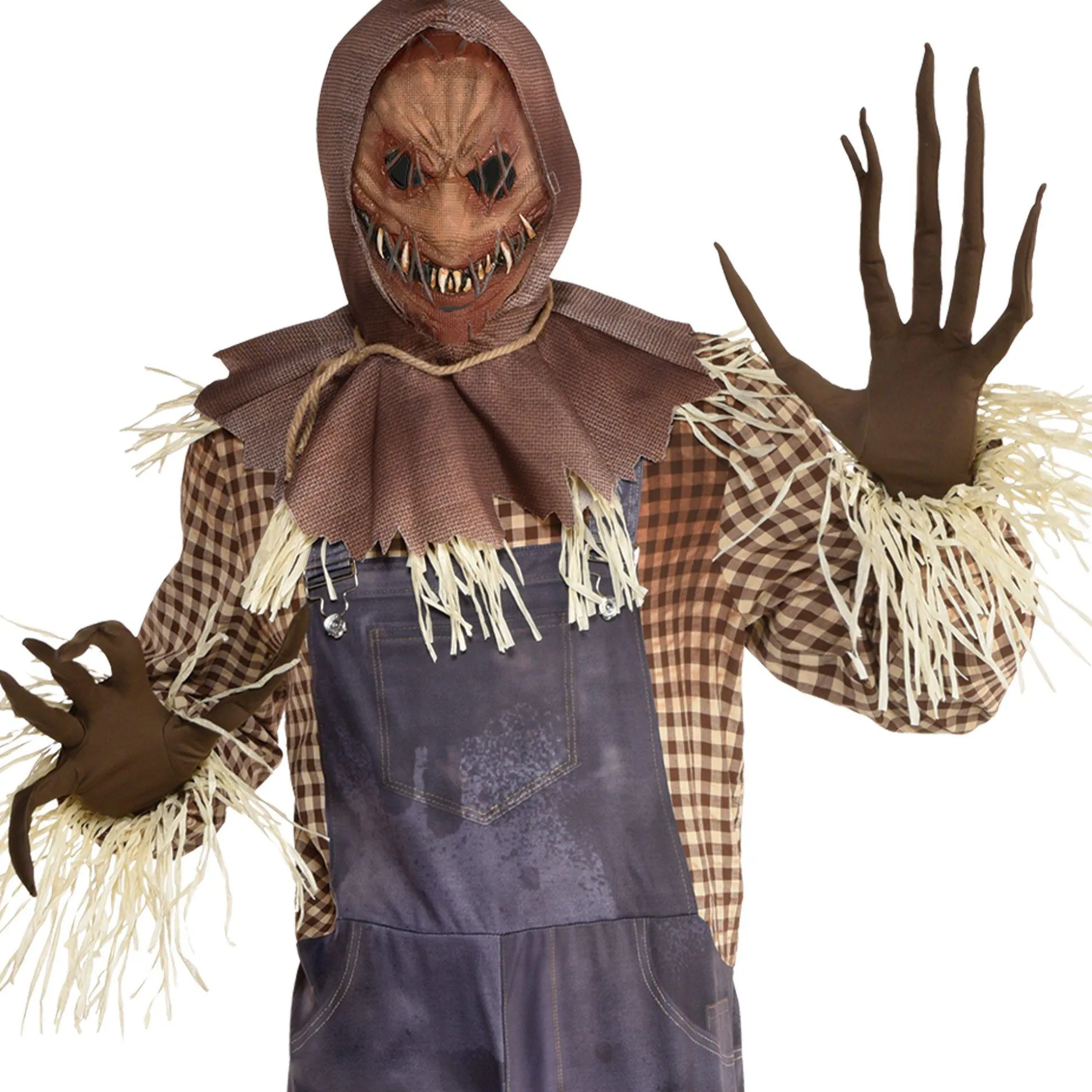 Outlet Adult Sinister Scarecrow Costume Men Scary